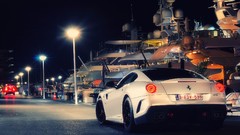 Night cars Ferrari streets Ferrari 599 Ferrari 599 GTO