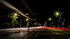 Night cars germany urban streets