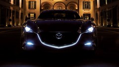 Night cars Mazda