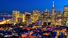 Night City Lights buildings cityscapes