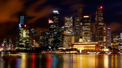 Night City Lights cities skies