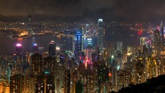 Night City Lights cityscapes