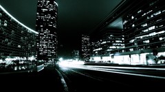 Night City Lights cityscapes Photo manipulation