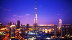 Night City Lights cityscapes skylines