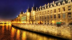 Night cityscapes HDR Photography skylines