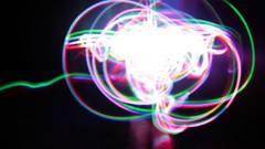 Night clouds black and white light children family silhouettes 