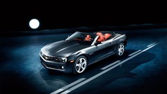 Night convertible full moon chevrolet camaro