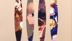 Night Cover saber fate stay night matou sakura artwork fate 