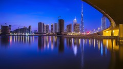 Night dubai cityscapes