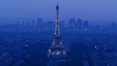 Night Eiffel Tower Paris France