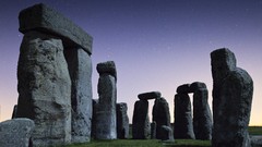 Night England Stonehenge