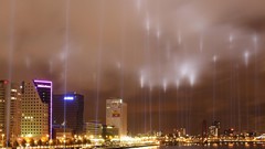 Night Europe Netherlands Rotterdam