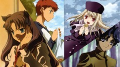 Night fate stay night tohsaka rin emiya shirou illyasviel von 