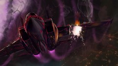 Night fire armor cities planes fate zero cityscapes fate series 