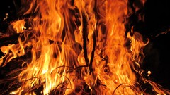 Night fire burning canon CraJim