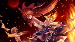 Night fire wind moon horns bows chains belts blondes skirts 