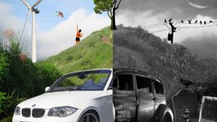 Night hills BMW Go board game