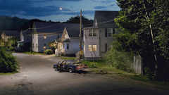 Night houses suburbs