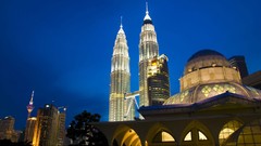 Night Islam architecture buildings mosques