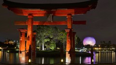 Night Japan cityscapes epcot