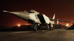 Night jets Russian Air Force MIG-25 Foxbat