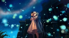 Night Lamps anime girls hatsune miku vocaloid twintails 
