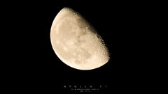 Night light anniversary Apollo 11