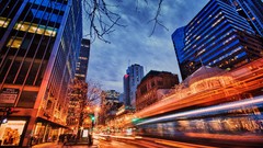 Night light multicolor cities WTF