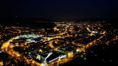 Night lights buildings cityscapes