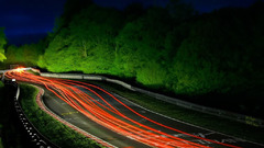 Night lights cars Car