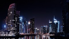 Night lights cities cityscapes