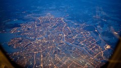 Night lights City Lights skyscapes