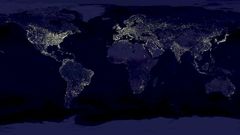 Night lights Earth Maps
