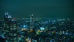 Night lights Japan Tokyo cities cityscapes