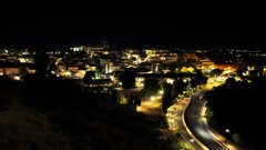Night lights urban cityscapes