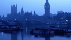 Night London tower Big Bang