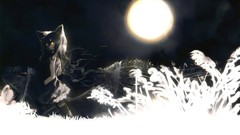 Night moon anime girls