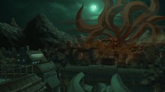 Night moon destruction naruto shippuden kyuubi Konoha bijuu 