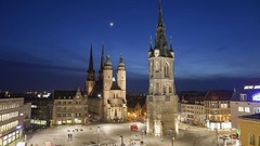 Night moon germany bing cityscapes churches