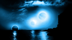 Night moon skyscapes