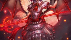 Night moon weapons wings dress hats socks Vampires flying red 