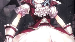 Night moon wings dress hats grin Vampires staff red eyes gloves 