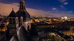 Night Paris France Europe cities