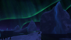 Night Penguins arctica digitalart