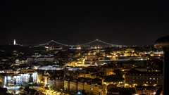 Night Portugal lisbon cities lisboa Graça Miradouro da Graça