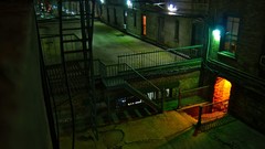 Night railing buildings national geographic cityscapes new york 