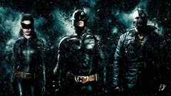 Night rain Batman Catwoman Christian Bale tom hardy anne 