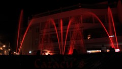 Night red Fountains
