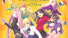 Night rider saber fate stay night matou sakura tohsaka rin 