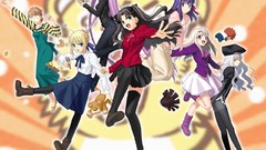 Night rider saber fate stay night matou sakura tohsaka rin 